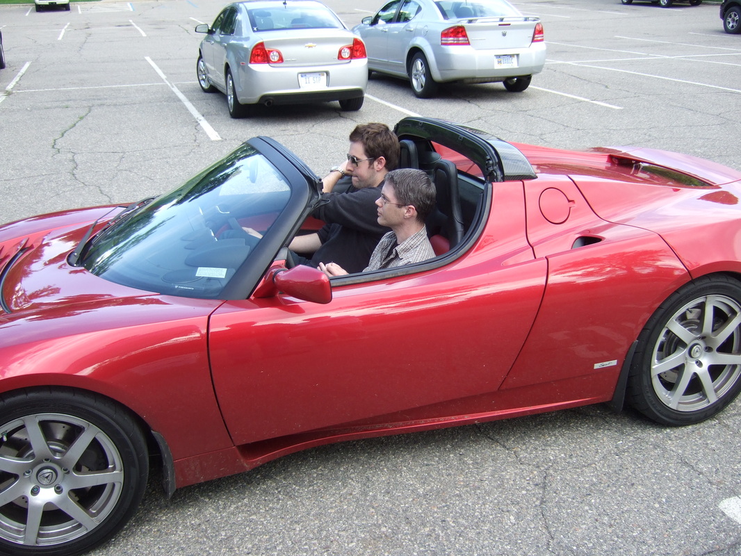 Tesla Roadster and Me