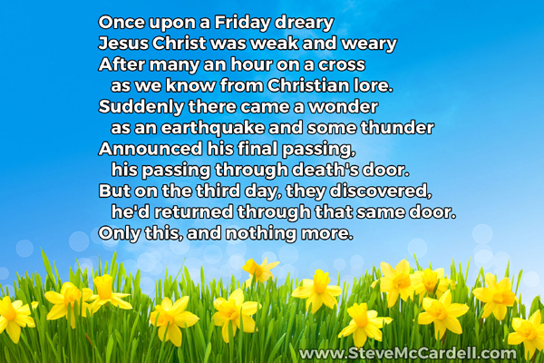 Edgar Allan Poe Style Easter Poem